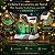 Casinha Decorativa de Natal com LED - Verde Claro - 10,5x11x7,5cm - 1 unidade - Rizzo - Imagem 2