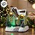 Casinha Decorativa de Natal com LED - Verde Claro - 10,5x11x7,5cm - 1 unidade - Rizzo - Imagem 6