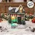 Casinha Decorativa de Natal com LED - Cinza - 10,5x11x7,5cm - 1 unidade - Rizzo - Imagem 6