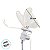 Borboleta de LED Branco para Decoração com Suporte - 100cm - 1 unidade - Rizzo - Imagem 7