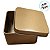 Lata de Metal Quadrada - Bronze - 6x4x6cm - 12 unidades - Rizzo - Imagem 4