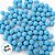 Pompom Decorativo Azul - 1,5cm - 100 unidades - Rizzo - Imagem 2