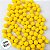 Pompom Decorativo Amarelo - 1,5cm - 100 unidades - Rizzo - Imagem 2