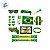 Kit Torcedor Brasil - Copa do Mundo - 12 unidades - Rizzo - Imagem 3