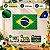 Bandeira de Tecido - Brasil - 130x80cm - 1 unidade - Rizzo - Imagem 5