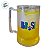 Caneca Acrílica Com Gel Congelante - Brasil - Amarelo - 400mL - 1 unidade - Rizzo - Imagem 2