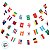 Varal Bandeira de Países - Copa do Mundo - 8m - 1 unidade - Rizzo - Imagem 2