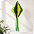 Enfeite Decorativo de Papel Seda - Balão Brasil - 68cm - 1 unidade - Rizzo - Imagem 1