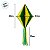 Enfeite Decorativo de Papel Seda - Balão Brasil - 68cm - 1 unidade - Rizzo - Imagem 3