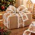 Fita Aramada Decorada de Natal - Vila GingerBread - 6,3cm x 2,74m  - 1 unidade - Rizzo - Imagem 5