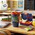 Copo Tumbler Infantil com Tampa e Canudo - Pokemon - 530ml - 1 unidade - Zonacriativa - Rizzo - Imagem 7