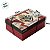 Caixa Retangular com Tampa e Elástico - Casas Hogwarts - G 46x33x14  - 1 unidade - Cromus - Rizzo - Imagem 3