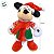 Pelúcia Mickey Mouse de Natal - Verde e Vermelho Cachecol - 19cm - Disney Original - 1 unidade - Cromus - Rizzo - Imagem 4