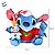 Pelúcia Stitch e Xepa de Natal - 25cm - Disney Original - 1 unidade - Cromus - Rizzo - Imagem 6