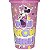 Copo de Plástico com Tampa e Canudo - Minnie Mouse - Rosa - 500ml - 1 unidade - Disney Original - Rizzo - Imagem 4
