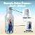 Garrafa Retrô - Frozen - Azul - 500ml - 1 unidade - Disney Original - Rizzo - Imagem 2