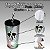 Copo de Plástico com Tampa, Canudo e LED - Mickey Clássico - Preto - 490ml - 1 unidade - Disney Original - Rizzo - Imagem 2