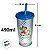 Copo de Plástico com Tampa, Canudo e LED - Patrulha Canina Meninos - Azul Escuro - 490ml - 1 unidade - Plasútil - Rizzo - Imagem 6