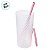 Copo de Plástico com Tampa, Canudo e LED - Patrulha Canina Meninas - Rosa - 490ml - 1 unidade - Plasútil - Rizzo - Imagem 3