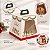 Caixa para Panetone 100g com Visor - Memórias - Marfim - P 10x10x9cm - 10 unidades - Cromus - Rizzo - Imagem 5
