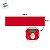 Cinta para Panetone 100g - Surpresa do Noel - Vermelho - 25x6cm - 10 unidades - Cromus - Rizzo - Imagem 3