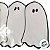 Bandeja Decorativa de Halloween - Fantasminhas - 38x22cm - 1 unidade - Cromus - Rizzo - Imagem 3