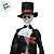 Enfeite Decorativo de Halloween Para Pendurar - Esqueleto Noivo Salem - 10x40x6cm - 1 unidade - Cromus - Rizzo - Imagem 3