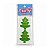Adesivo Decorativo de Natal - Árvore Verde de Natal- Ref.2471 - 4,5x3,5cm  - 30 unidades - Stickr - Rizzo - Imagem 4