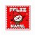 Adesivo Decorativo de Natal - Feliz Natal Boneco de Neve - Ref.2570 - 4x4cm - 60 unidades - Stickr - Rizzo - Imagem 3