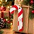 Tag Decorativa de Natal com Sisal - Bengala Candy Cane - Ref.2475 - 8cm - 10 unidades - Stickr - Rizzo - Imagem 1
