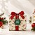 Tag Redonda Decorativa de Natal com Sisal - Feliz Natal Guirlanda - Verde - 5x5cm - 10 unidades - Rizzo - Imagem 1