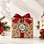 Tag Redonda Decorativa de Natal com Sisal - Feliz Natal Guirlanda - Vermelha e Verde - 5x5cm - 10 unidades - Rizzo - Imagem 1
