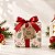 Tag Quadrada Decorativa de Natal com Sisal - Feliz Natal - Kraft - 5x5cm - 10 unidades - Rizzo - Imagem 1