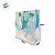 Sacola Transparente PVC com Alça Verde Água - Nacarado - 25x23x10cm - 1 unidade - Rizzo - Imagem 3