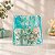 Sacola Transparente PVC com Alça Verde Água - Nacarado - 25x23x10cm - 1 unidade - Rizzo - Imagem 4