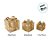 Caixa de Presente Decorativa com Laço com Led - Ouro - 3 unidades - Cromus - Rizzo - Imagem 4