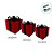 Caixa de Presente Decorativa com Laço com Led - Vermelho e Verde - 3 unidades - Cromus - Rizzo - Imagem 4