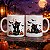 Caneca Gatinho Preto - Halloween - 325ml - 1 unidade - Rizzo - Imagem 1
