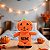Pelúcia Abóbora Olho Triangular Personalizado com Nome - Halloween - 21cm - 1 unidade - Rizzo - Imagem 1
