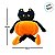 Pelúcia Gato Abóbora Personalizado com Nome - Halloween - 45cm  - 1 unidade - Rizzo - Imagem 3