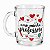 Caneca de Vidro - Amo Minha Professora - 320ml - 1 unidade - Rizzo - Imagem 3