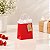Sacola de Papel Mini - Vermelho - 11x8x4cm - 10 unidades - Cromus - Rizzo - Imagem 4
