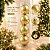 Bolas de Natal em Tubo - Ouro - Perolado - 12cm - 4 unidades - Cromus - Rizzo - Imagem 5