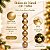 Bolas de Natal em Tubo - Ouro - Fosco e Perolado - 10cm - 6 unidades - Cromus - Rizzo - Imagem 5