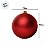 Bolas de Natal em Tubo - Vermelho - Fosco - 12cm - 4 unidades - Cromus - Rizzo - Imagem 3