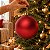 Bolas de Natal em Tubo - Vermelho - Fosco - 12cm - 4 unidades - Cromus - Rizzo - Imagem 4
