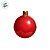 Bolas de Natal em Tubo - Vermelho - Perolado - 8cm - 6 unidades - Cromus - Rizzo - Imagem 2