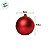 Bolas de Natal em Tubo - Vermelho - Fosco - 8cm - 6 unidades - Cromus - Rizzo - Imagem 3