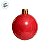 Bolas de Natal em Tubo - Vermelho - Perolado - 5cm - 6 unidades - Cromus - Rizzo - Imagem 2