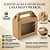 Caixa Sacolinha com Visor K4 (12x15x6cm) - Kraft  - 10 unidades - ASSK - Rizzo - Imagem 2